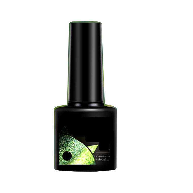 Christmas Gift idea 49%OFF Glitter Rainbow Cat Eye Gel Nail Polish