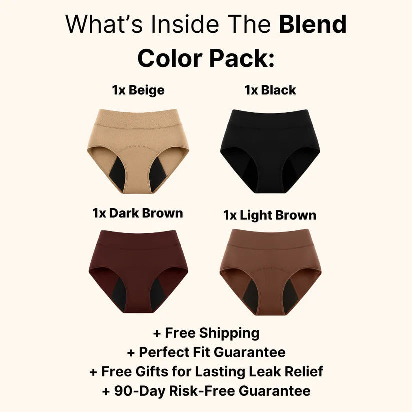 💖Last Day 50% OFF| 100% Leak-Proof Underwear 4-pack