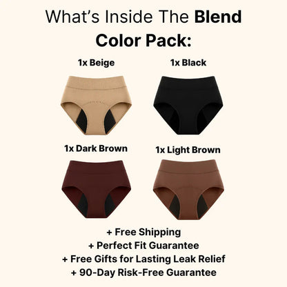 💖Last Day 50% OFF| 100% Leak-Proof Underwear 4-pack