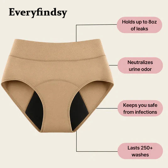 💖Last Day 50% OFF| 100% Leak-Proof Underwear 4-pack