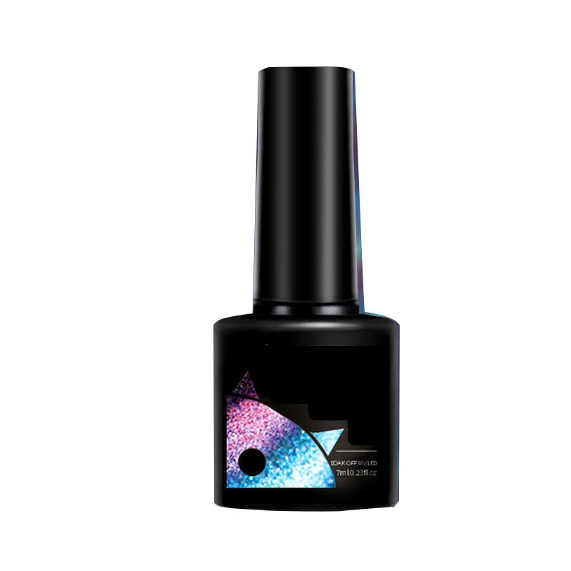 Christmas Gift idea 49%OFF Glitter Rainbow Cat Eye Gel Nail Polish