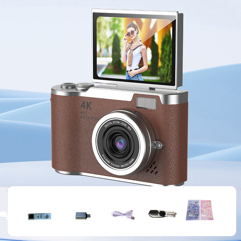 4K HD Flip-Screen Digital Camera