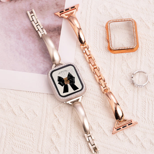 Minimalist Metal Bracelet Watch Band